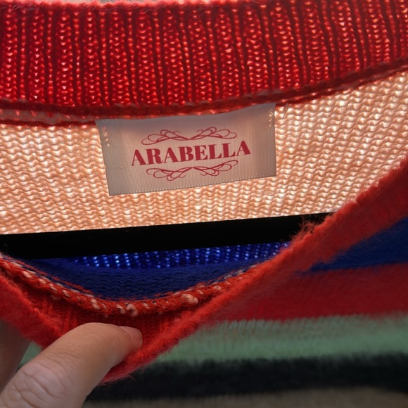 Large Arabella Striped Sweater Dress - Picture 2 of 3